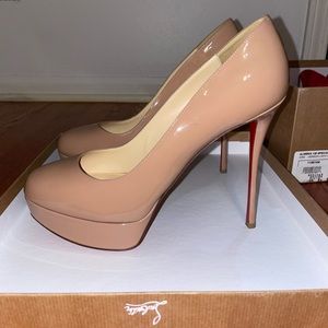 Christian Louboutin Nude Dirditta Pumps size EU 40.